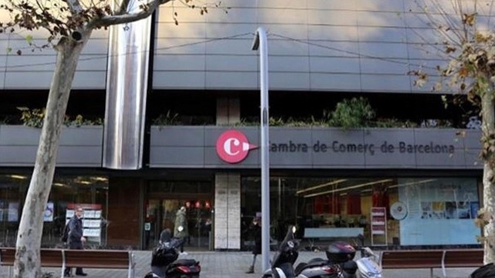 La cámara de Comercio de Barcelona