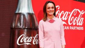 La presidenta de Cola-Cola European Partners, Sol Daurella, en la salida a bolsa de la firma / CG