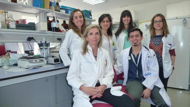 La doctora Mónica Marazuela Azpiroz, sentada en primer término