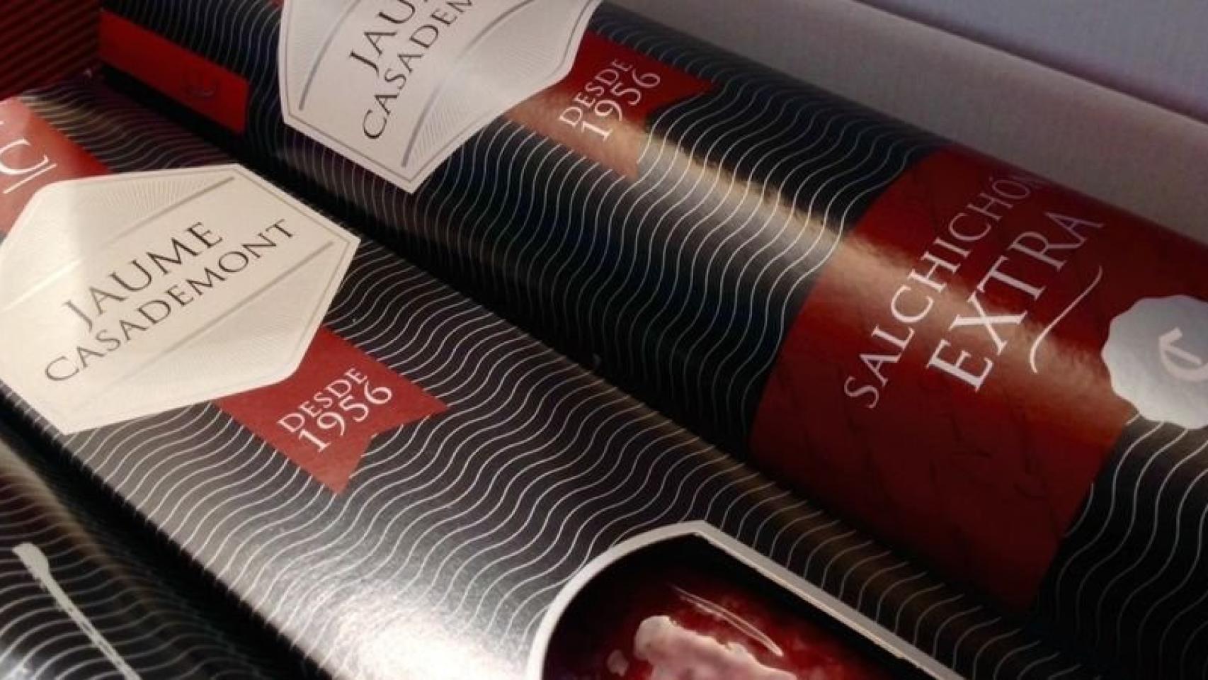 Productos de Casademont, fabricante de fuets y productos de charcutería