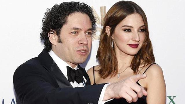 El director de orquesta Gustavo Dudamel y la actriz María Valverde / EFE
