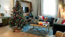 Una de las habitaciones del Gallery Hotel, el primer hotel de Barcelona para los amantes de la Navidad / GALLERY HOTEL