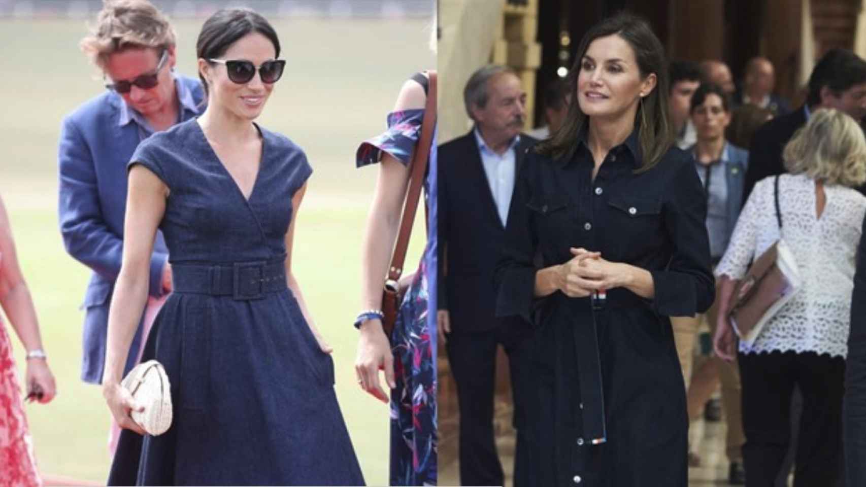 Meghan Markle y la reina Letizia vuelven a coincidir en estilo