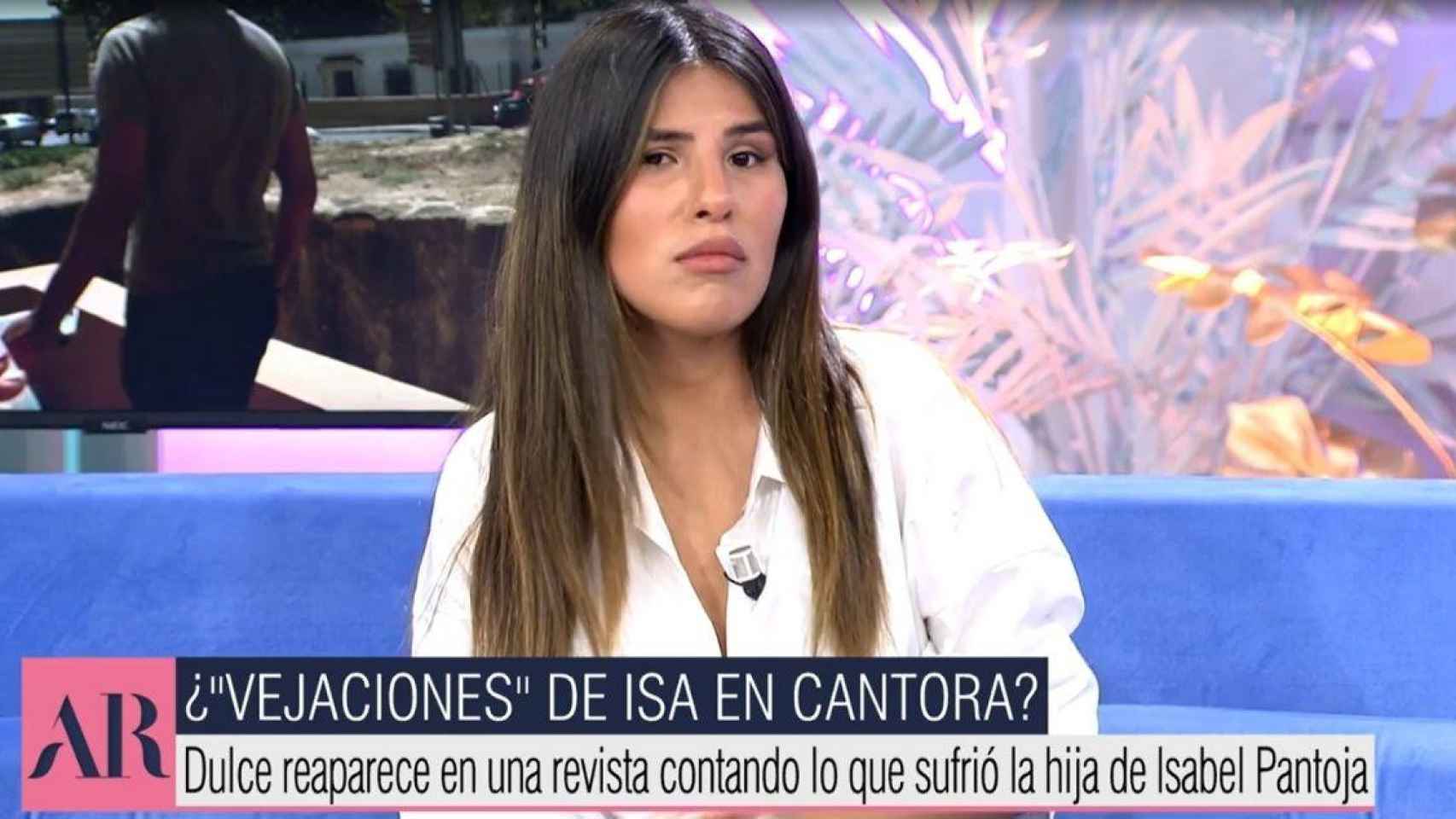 Isa Pantoja en 'El programa de Ana Rosa' / MEDIASET