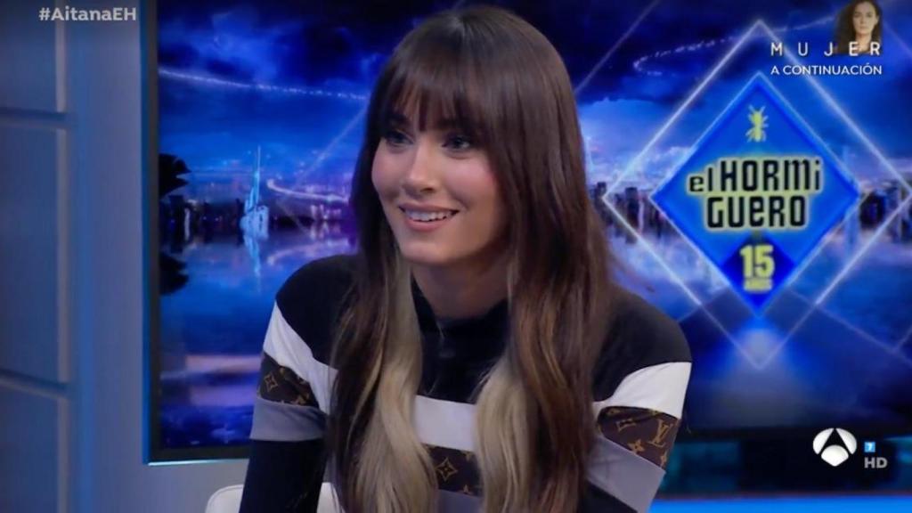 La cantante Aitana en 'El Hormiguero' / ANTENA 3