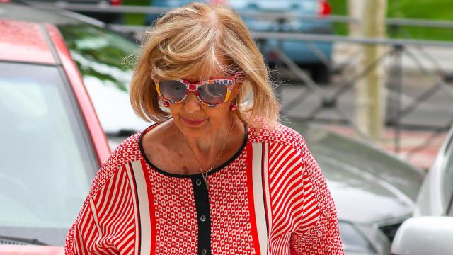 María Teresa Campos reaparece desde su confinamiento / AGENCIAS