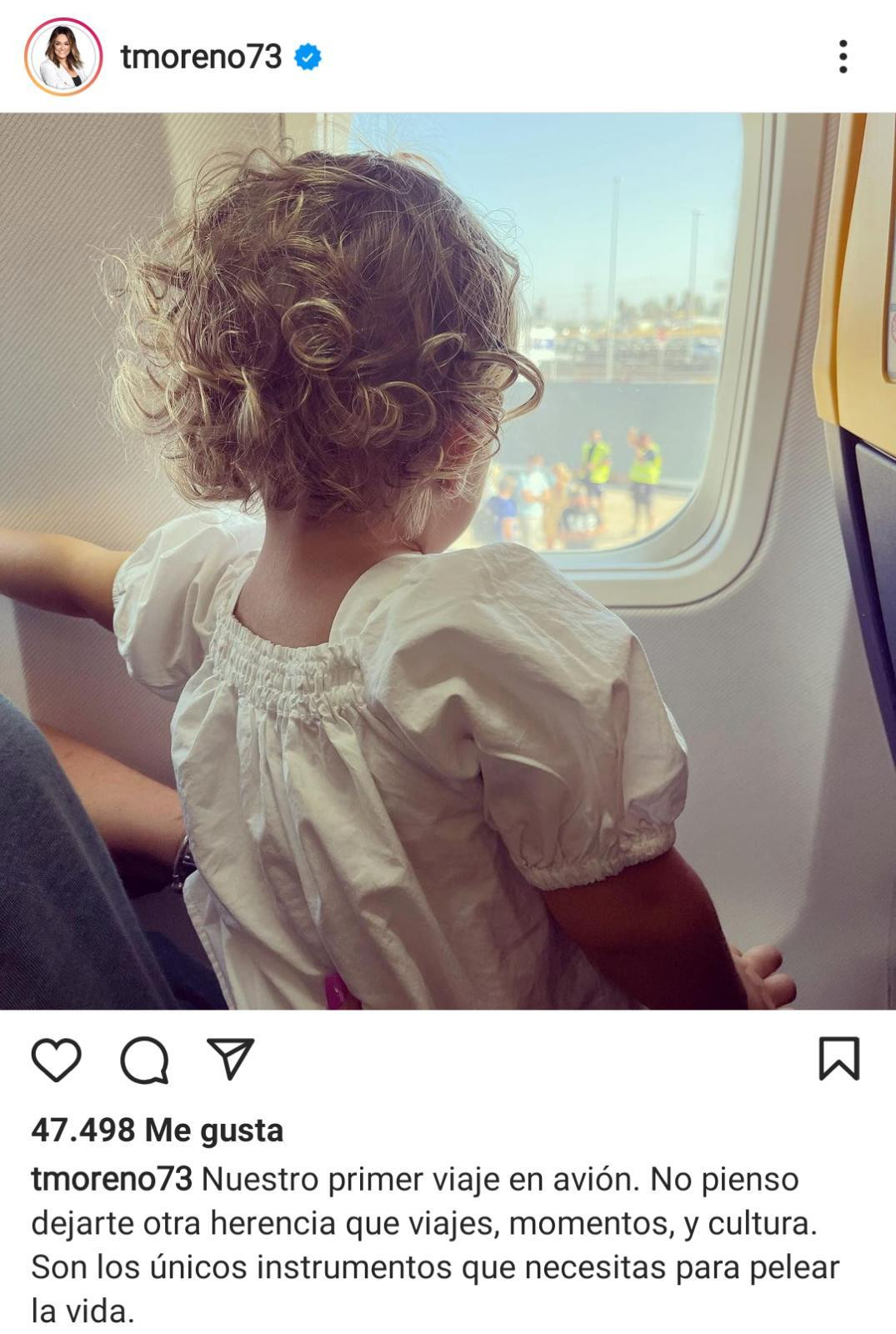 La hija de Toñi Moreno, Lola / INSTAGRAM