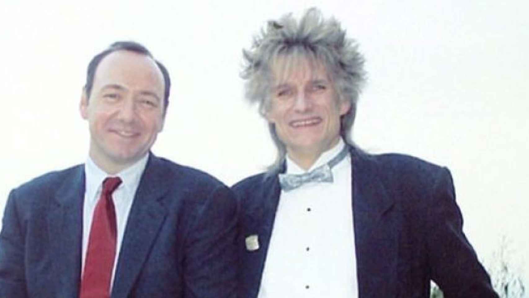 Kevin Spacey junto a su hermano, en una imagen de archivo