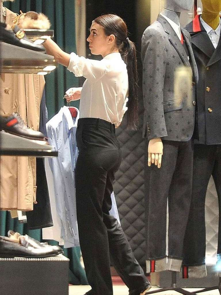 Georgina Rodríguez cuando trabajaba de dependienta en Gucci