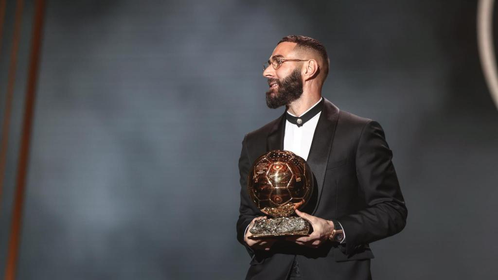 Benzema, ganador del Balón de Oro / EFE