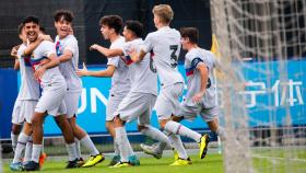 El Barça golea al Inter en la Youth League / REDES