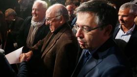 Jaume Roures y Josep Maria Bartomeu, en una imagen de archivo / REDES