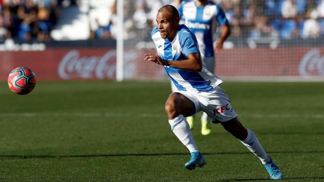 Martin Braithwaite en un partido del Leganés / EFE