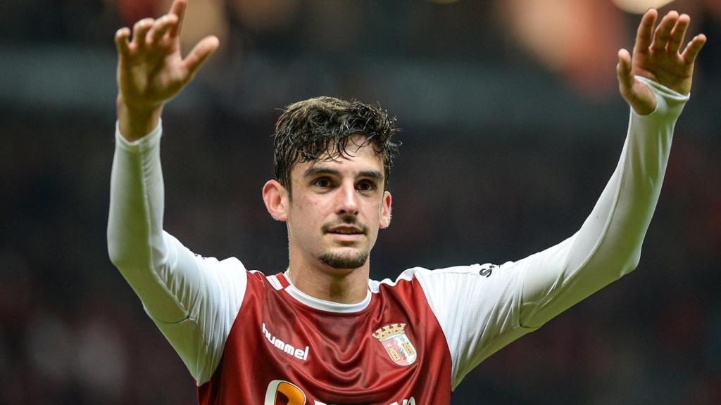 Trincao, en un partido con el Sporting de Braga | EFE