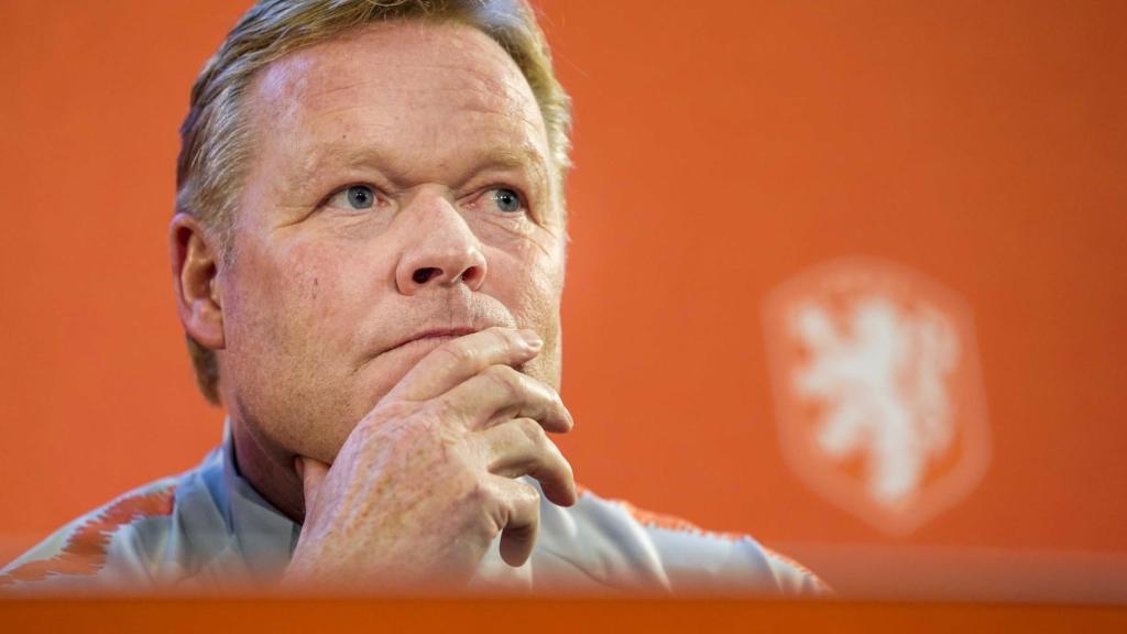 Koeman en la selección holandesa / EFE