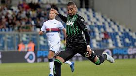 Boateng jugando con el Sassuolo / EFE