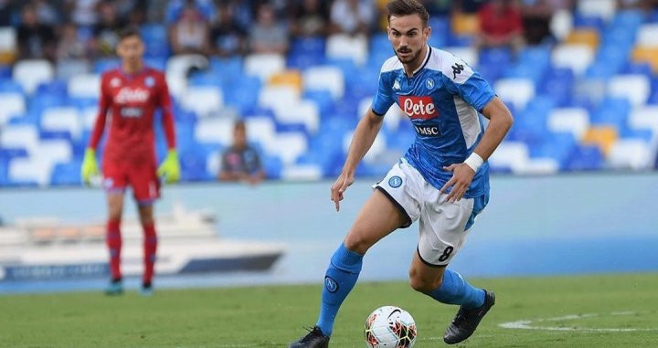 Fabián Ruiz en un partido con el Nápoles/ Twitter