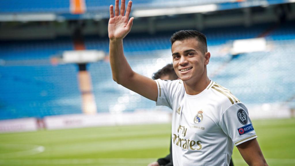 Reinier, en su presentación con el Real Madrid | EFE