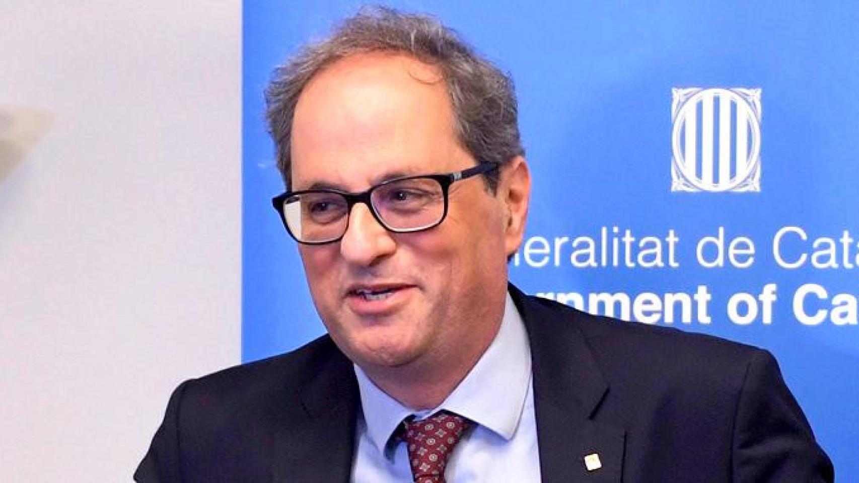 Quim Torra, presidente de la Generalitat de Cataluña / EFE