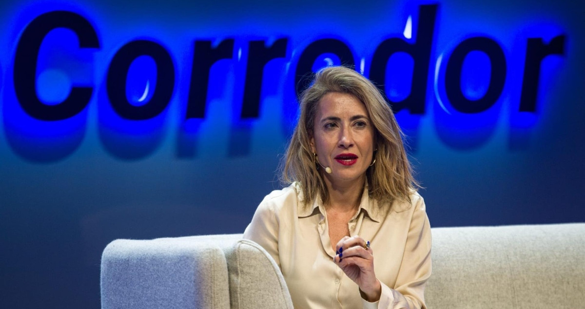 La ministra de Transportes, Raquel Sánchez, promotora del abono gratuito de Renfe para media distancia / EP