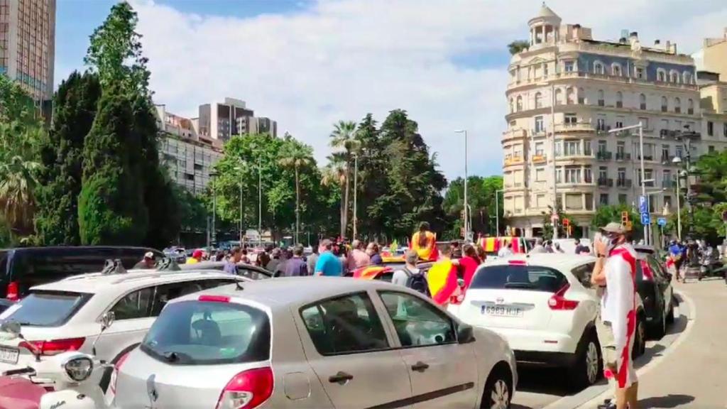 Concentración convocada por Vox en Barcelona / CG
