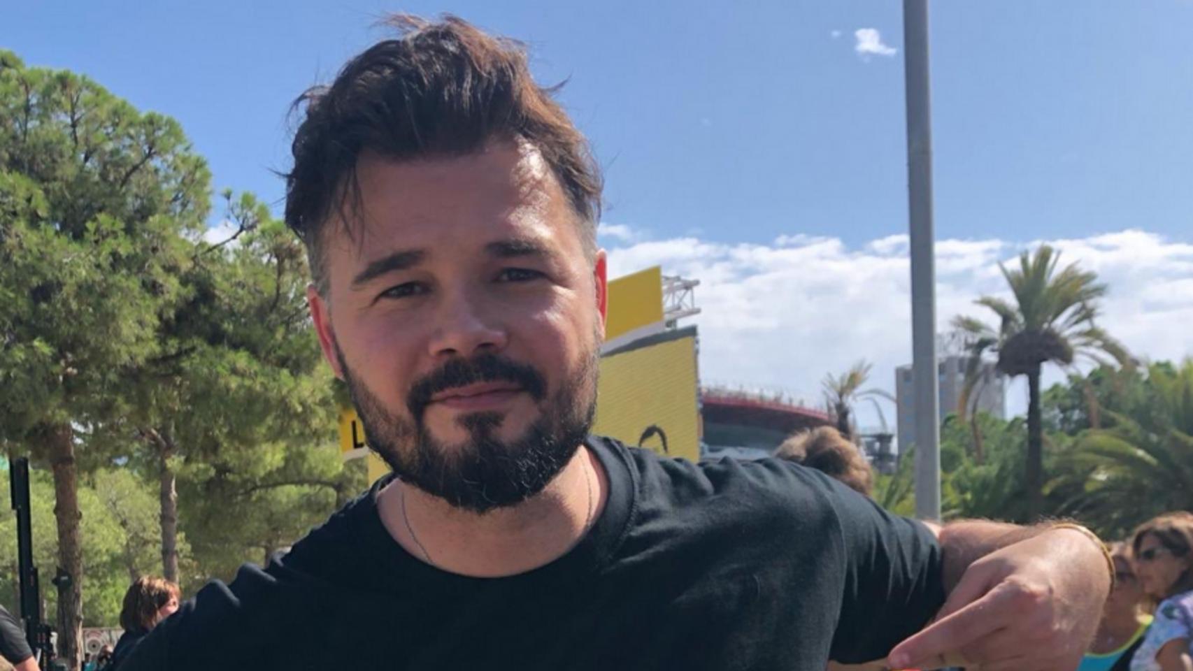 El diputado de ERC Gabriel Rufián / @gabrielrufian