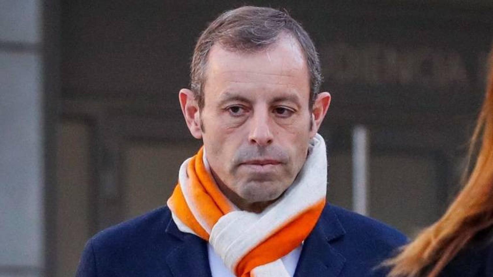 Una imagen de Sandro Rosell a su salida de la cárcel / EFE