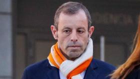Una imagen de Sandro Rosell a su salida de la cárcel / EFE