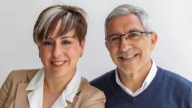 Núria González y Gaspar Llamazares, miembros de Actúa / TWITTER