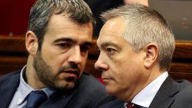 Maurici Lucena y Pere Navarro, dos de los catalanes dentro del equipo de Pedro Sánchez