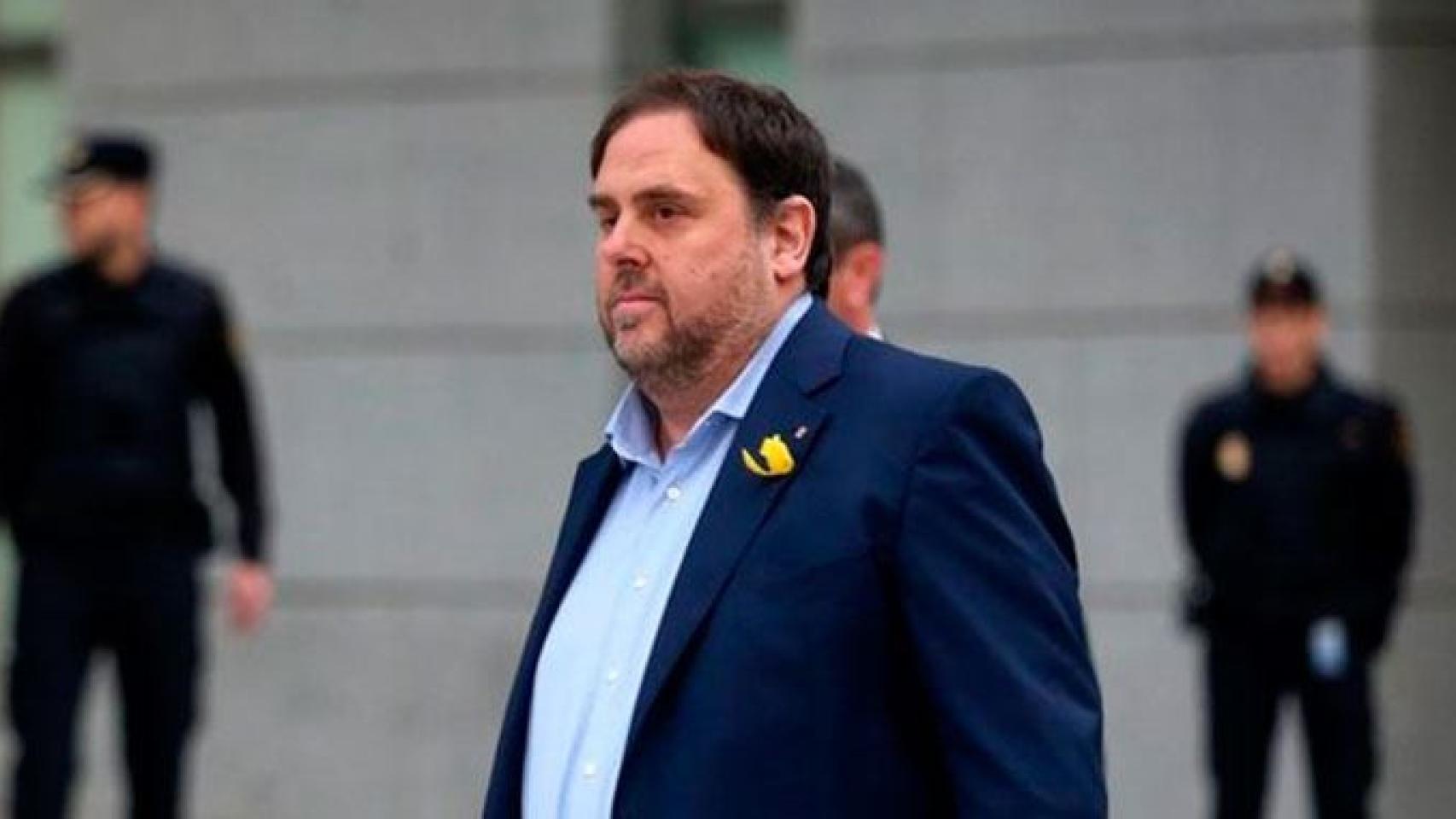 Oriol Junqueras, en su primera comparecencia ante el Tribunal Supremo / EFE