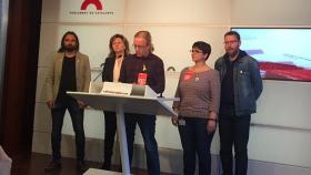 La Intersindical-CSC, que cuenta con el apoyo de los partidos independentistas llama a la movilización en favor de la 'república catalana' el 1 de mayo / CG