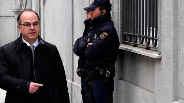 El candidato de Junts per Cataluña (JxCat) a la presidencia de la Generalitat, Jordi Turull, a su llegada al Tribunal Supremo / EFE