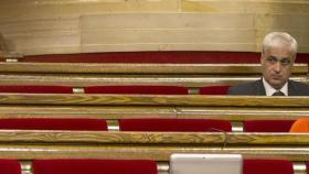 Germà Gordó, exmiembro de PDeCAT, en su debut como diputado no adscrito en el Parlamento catalán / EFE