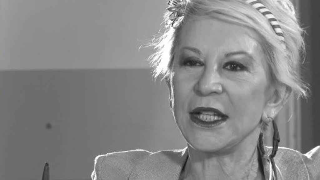 La periodista del corazón Karmele Marchante, en un vídeo de la ANC.