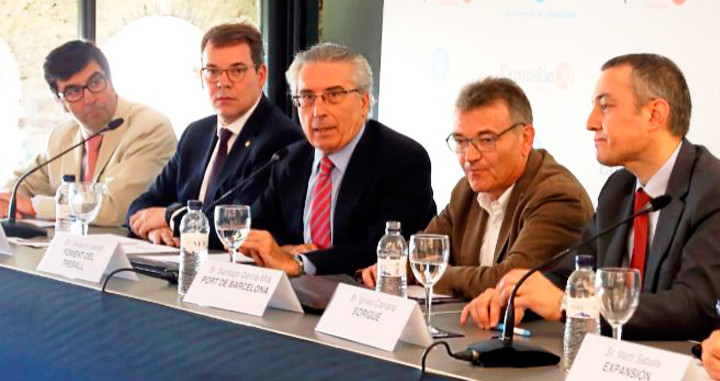 Oriol Altisench, presidente de la demarcación catalana del Colegio de Ingenieros de Caminos (2i) / CG