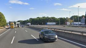 La AP-7 a la altura de Castellet i la Gornal (Barcelona) / GOOGLE STREET VIEW