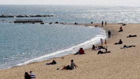 Playas de Barcelona durante el estado de alarma / EFE