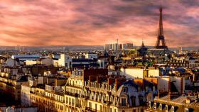 Vista de la ciudad de París, una de las opciones para este puente