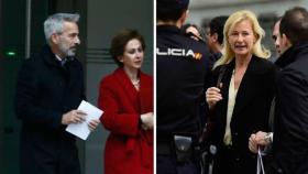 Imanol Arias y Ana Duato han acudido a declarar a la Audiencia Nacional.
