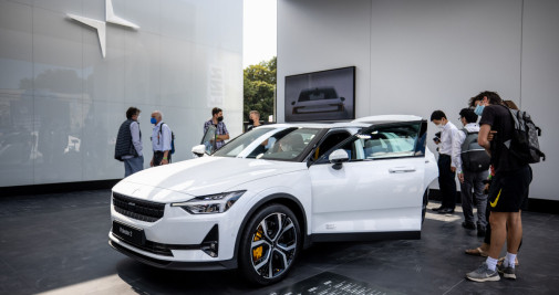 Un coche de la marca Polestar / DPA