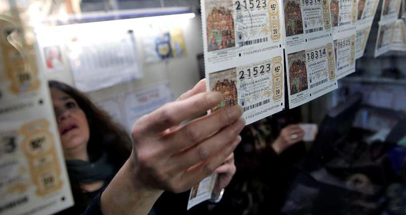 Interior de una administración de lotería / EFE