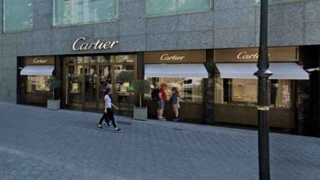 Establecimiento de Cartier en el paseo de Gràcia de Barcelona / GOOGLE MAPS