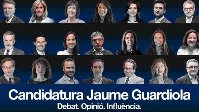 Candidatura de Jaume Guardiola al Círculo de Economía / CEDIDA