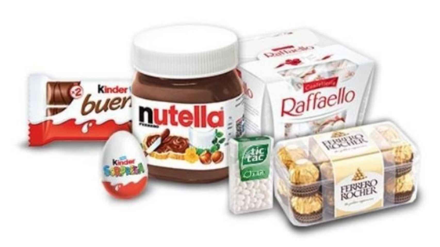 Marcas del Grupo Ferrero / EP