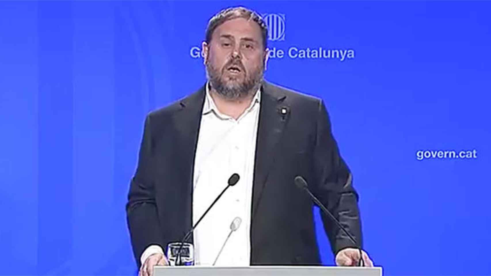 Junqueras lamenta la fuga de empresas pero destaca que hay 260.000 que se quedan