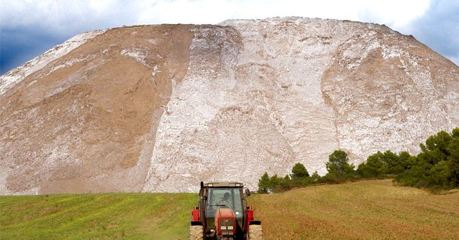 Imagen de archivo de la escombrera de Iberpotash de Sallent, el Cogulló / CG