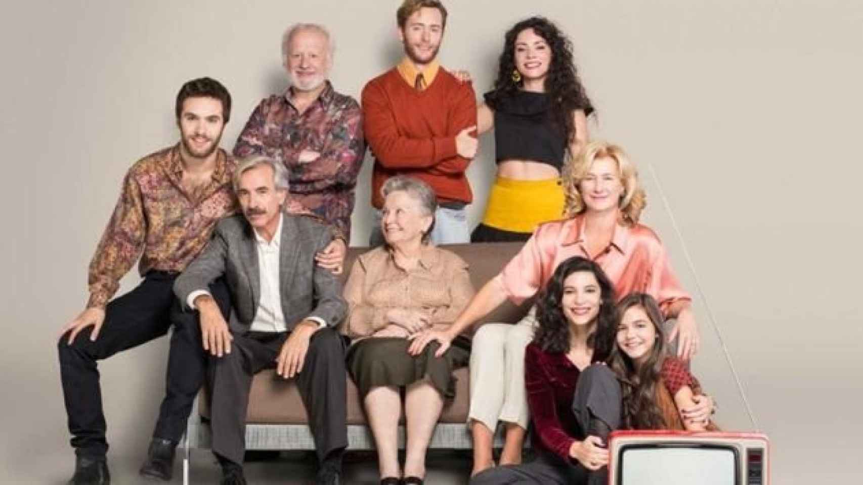 La familia Alcántara, de la mítica seria 'Cuéntame cómo paso', de TVE.