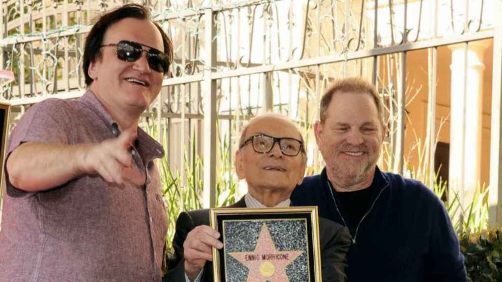 El compositor de películas como 'Cinema Paradiso' recibe el homenaje de la mano del director Quentin Tarantino.