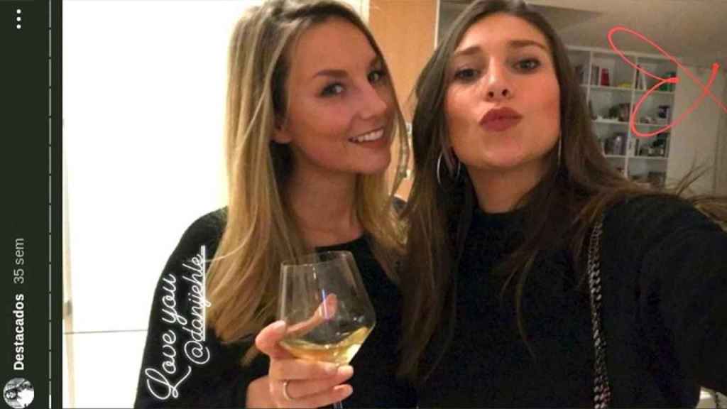 Dani ter Stegen y Victoria Huguet